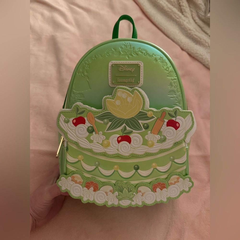 Loungefly Disney’s The Princess & The Frog Tiana’s Cake Backpack